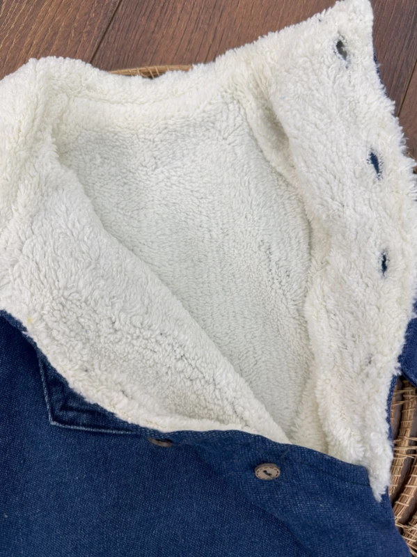 Likralı İçi Wellsoft Kürklü Alttan Çıtçıtlı Unisex  Kışlık Bebek Tulum