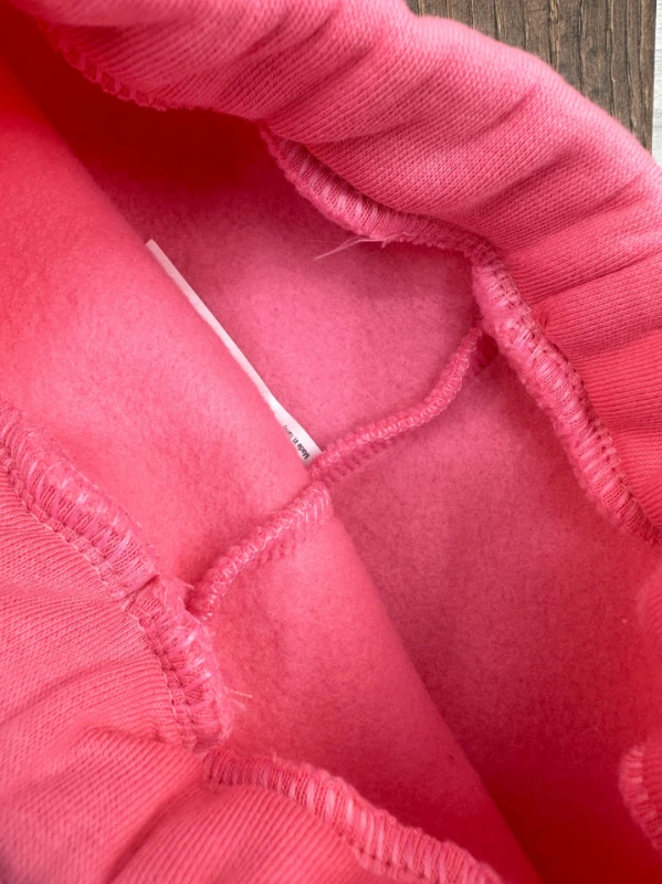 Peluş Patikli Kuzu Figürlü Alt 3 İplik Şardonlu 3lü Kız Bebek Takım - PEMBE