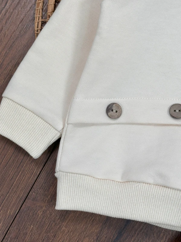 Düğme Detaylı Bereli Cepli Mevsimlik Erkek Bebek Takım