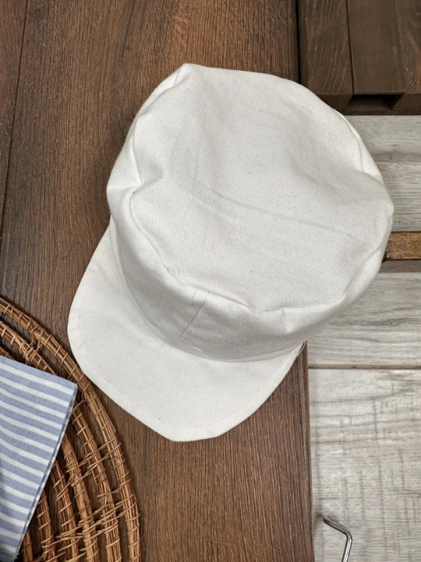 Çizgili Gömlek Askı Kemerli Şapkalı Keten Şortlu Yazlık Erkek Bebek Takım - YEŞİL