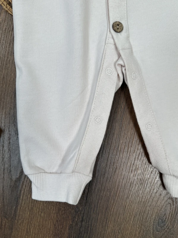 Cool Baby Polo Yaka Düğmeli Alttan Çıtçıtlı Mevsimlik Erkek Bebek Tulum - LACİVERT